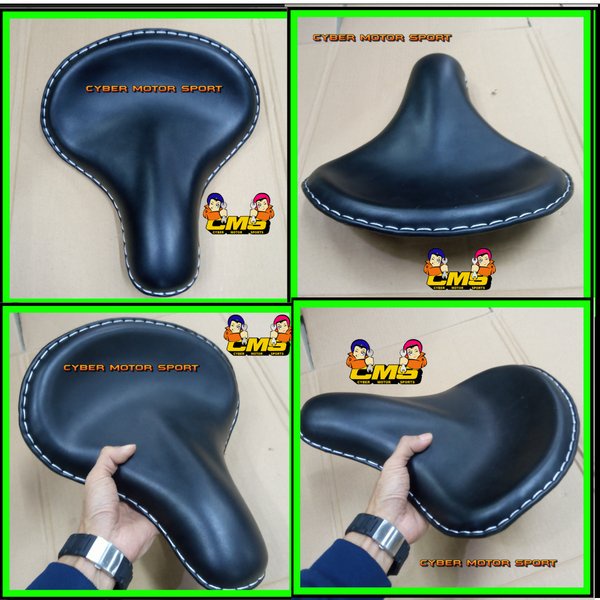 Jok motor sepeda onthel moge harley chopper bobber lowrider . singgle