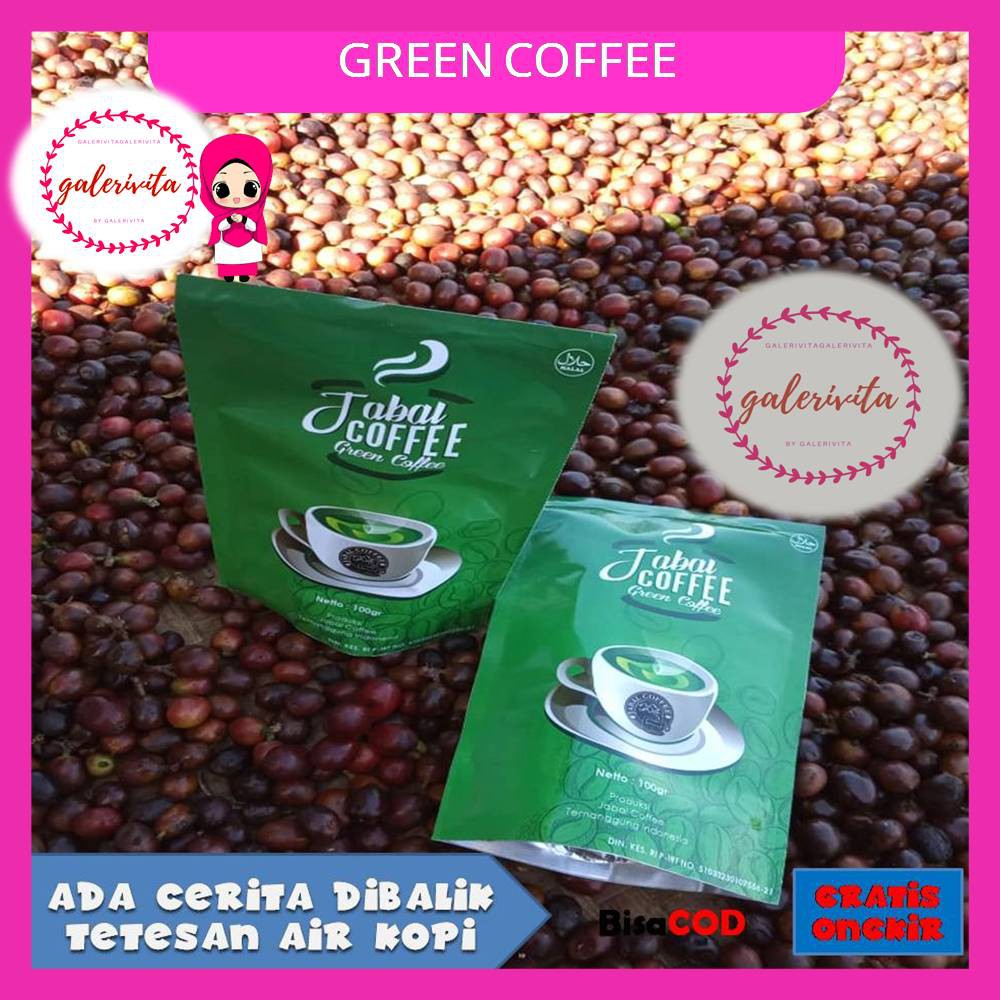 

Minuman Diet Kopi Bubuk Hijau Asli Temanggung / Kopi Hijau Green Coffee Original Murni Murah 100Gram