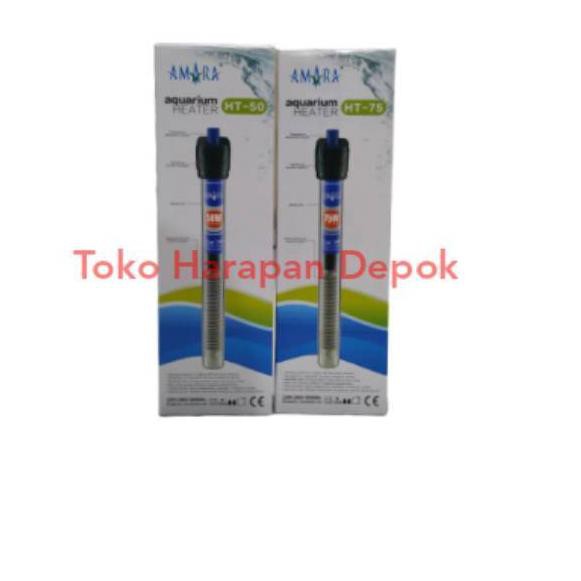 LE7 HEATER AQUARIUM 50 WATT 75 WATT penghangat pemanas air akuarium 50watt 75watt Bayar Di Tempat
