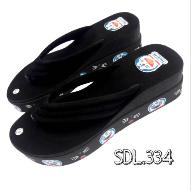 New!! Wedges doraemon hitam BMP