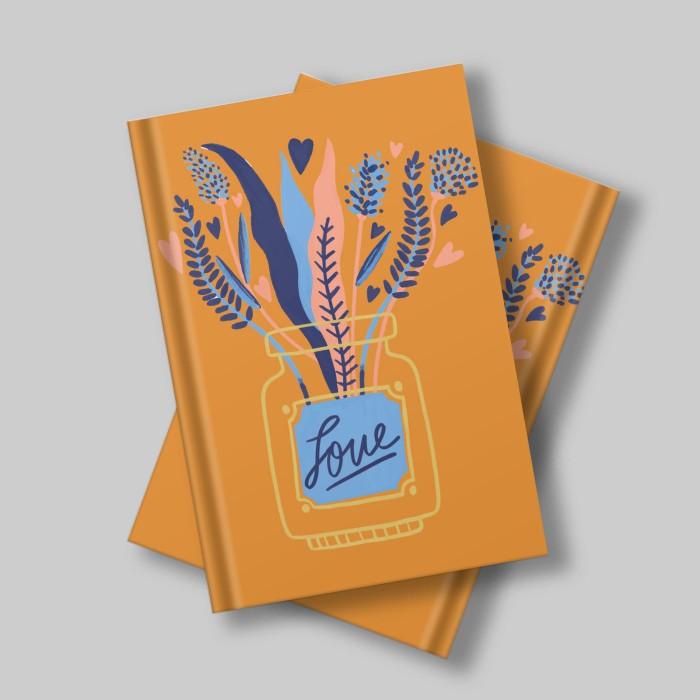 

NOTEBOOK CUSTOM, NOTEBOOK MURAH HARD COVER UKURAN A5 ISI 50 LEMBAR
