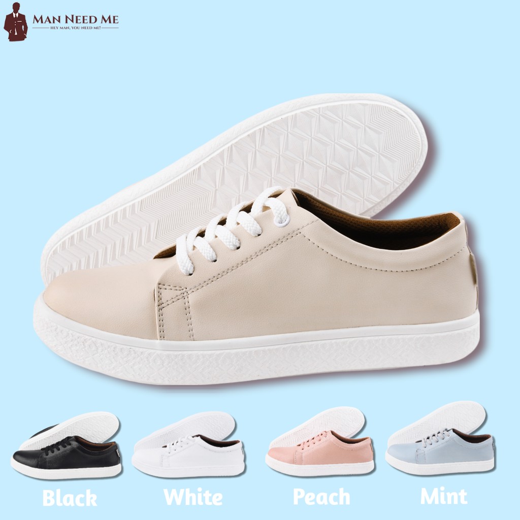 DYLA CREAM |ManNeedMe x NAZ| Sepatu Sneakers Wanita Casual Sepatu Wanita ORIGINAL