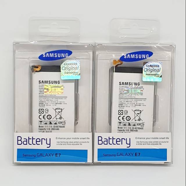 Baterai Batre Samsung Galaxy E7 E700 EB-BE700ABE Original SEIN 100% Battery Batere Batre Batt Bat