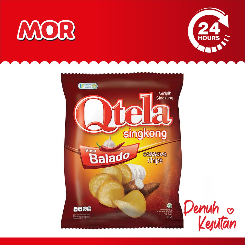 

QTELA Balado Keripik Singkong 60 gr