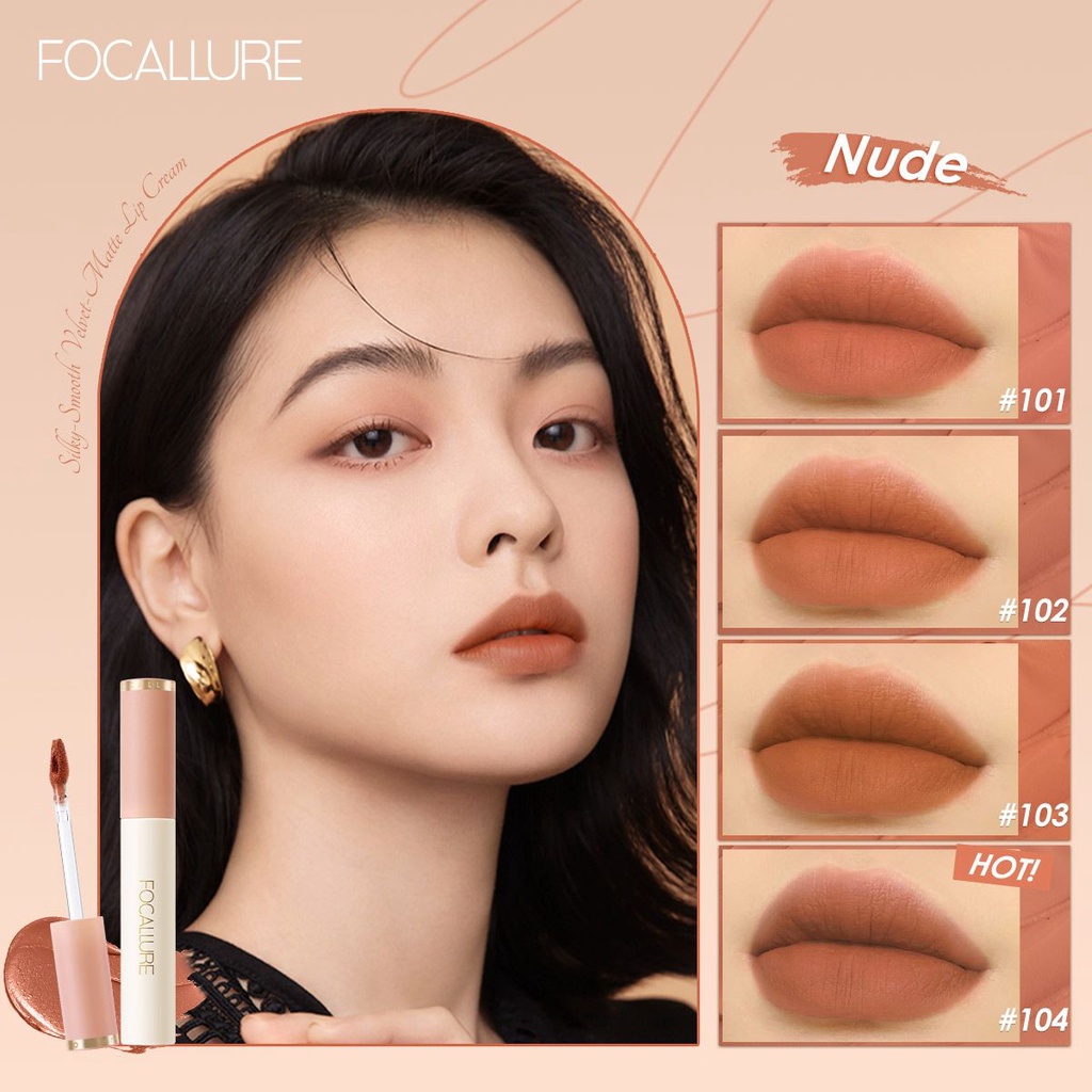 Focallure Velvet Smooth Lip Glaze FA196