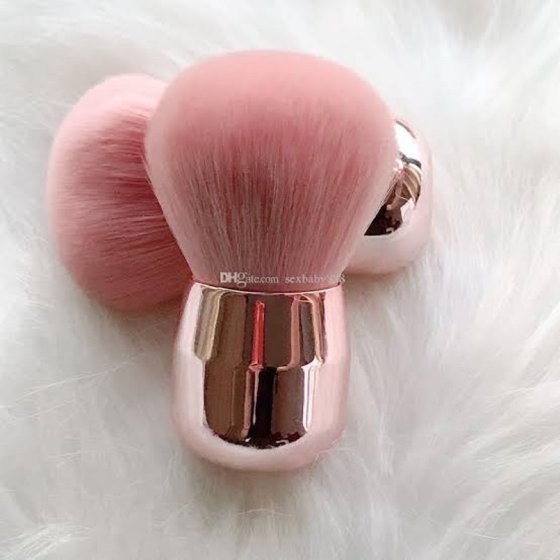 NAIL DUST BRUSH BIG PINK PREMIUM KUAS BLUSH ON BRUSH NAIL BRUSH KUAS DEBU KUKU