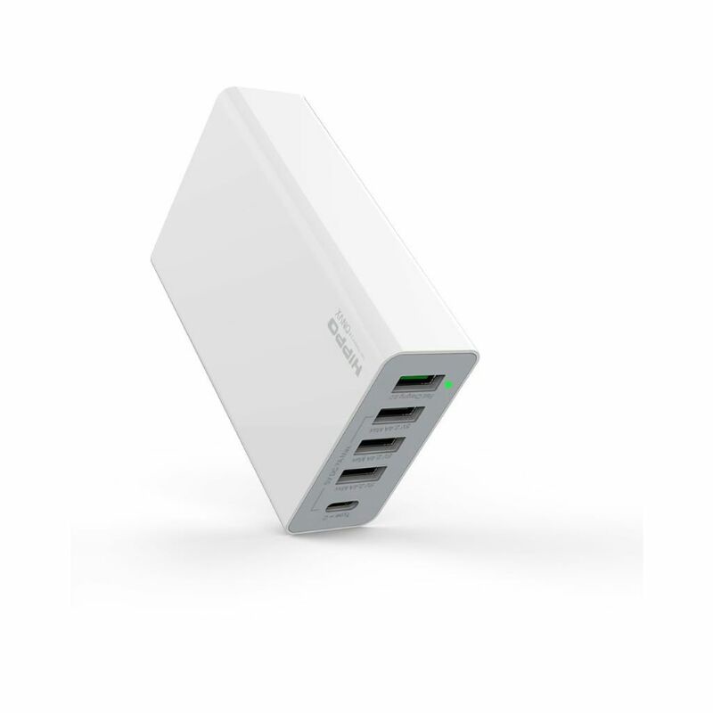 Hippo Onyx Smart Travel Charger 5 Port QC 3.0 Simple Pack ORIGINAL