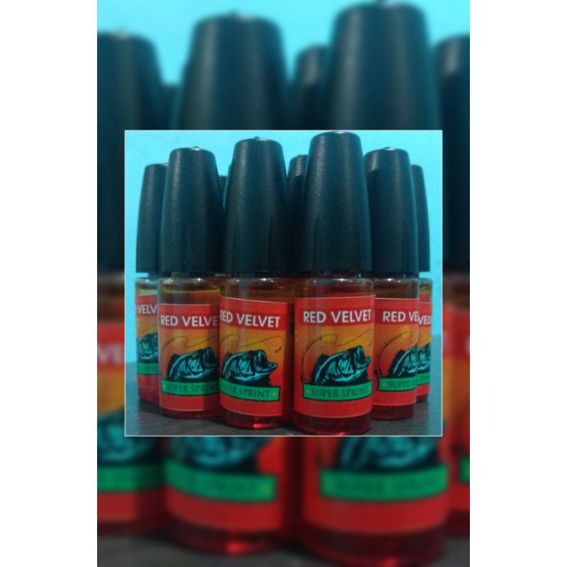 ESSEN IKAN MAS SUPER SPRINT RED VELVET UKURAN 10ML
