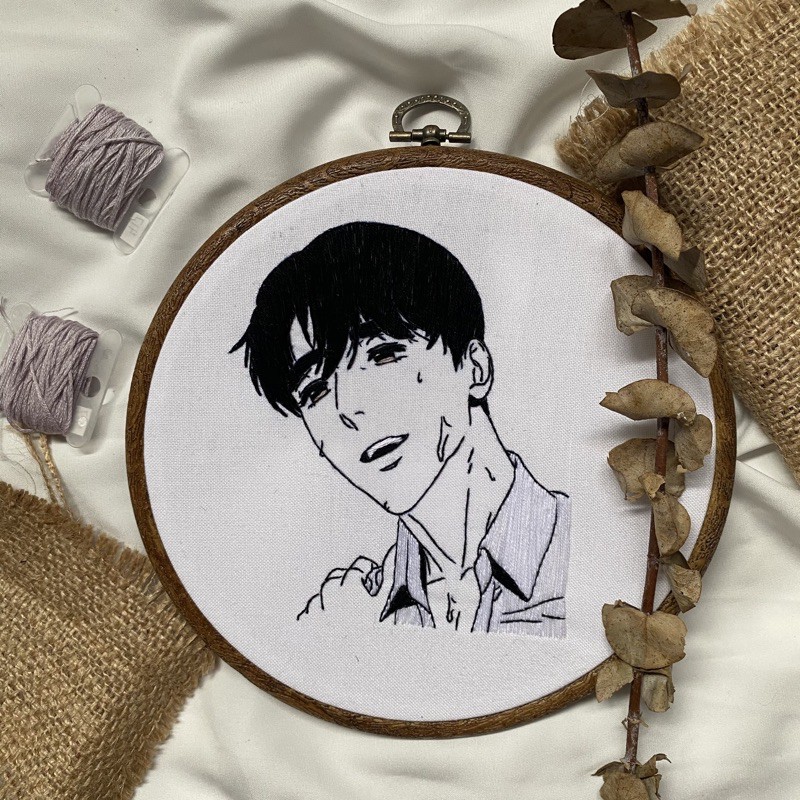 anime / manhwa embroidery — bj md [bj alex]