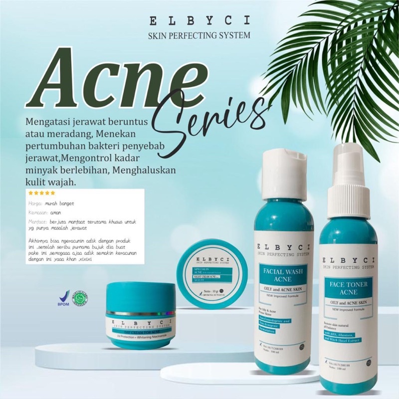 Acne series elbyci skincare