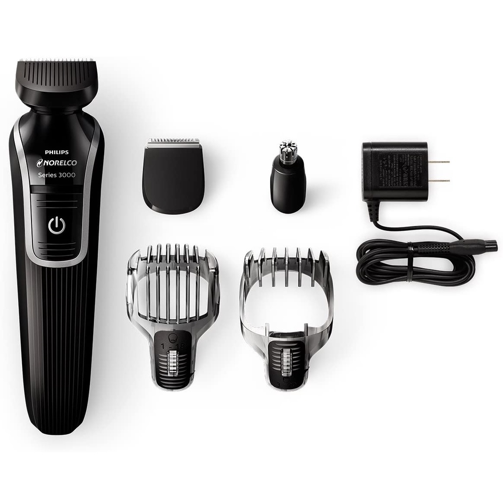 PHILIPS Norelco QG3330 - Multigroom 3100 - Alat Cukur Elektrik 5-in-1