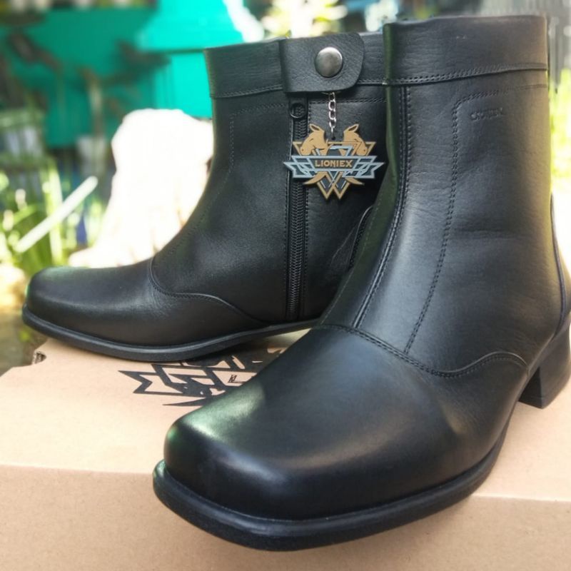 SEPATU PDH WANITA LIONIEX 06 KULIT SAPI ASLI SEPATU PDH DINAS KANTOR TNI POLRI SECURITY SATPAM