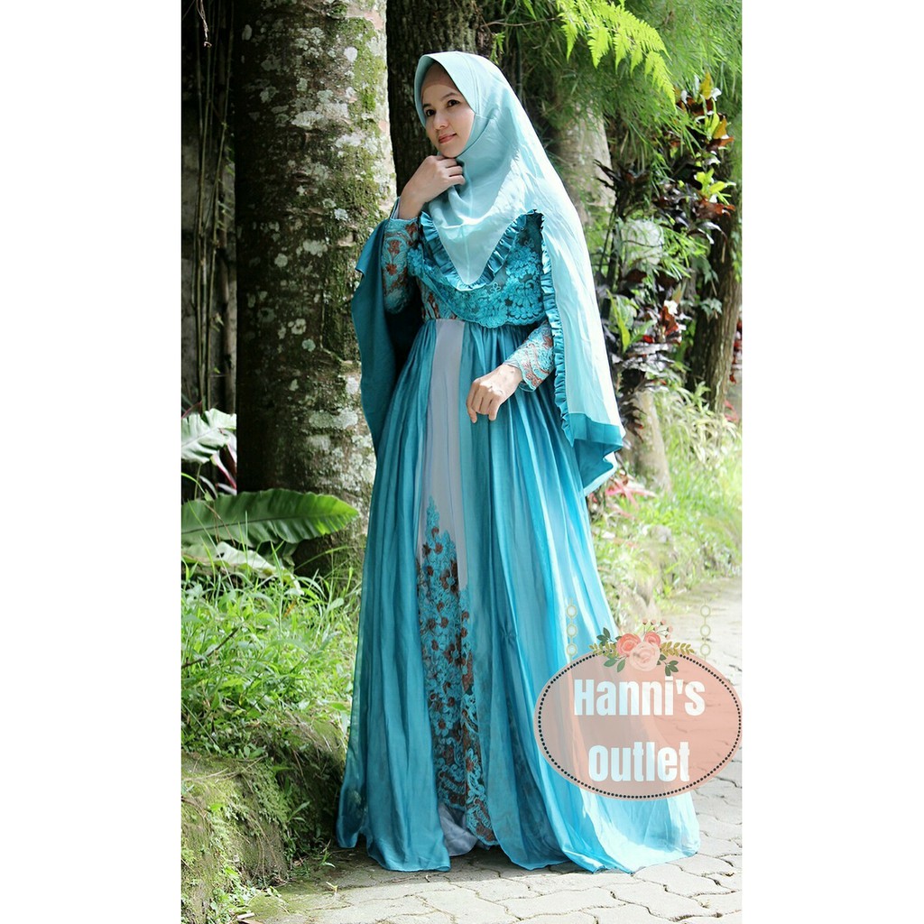 PROMO  GAMIS WOOLPEACH MOTIF SALUR TERLARIS CANTIK NIBRAS NB 128 SIZE XS-XL   TERMURAH