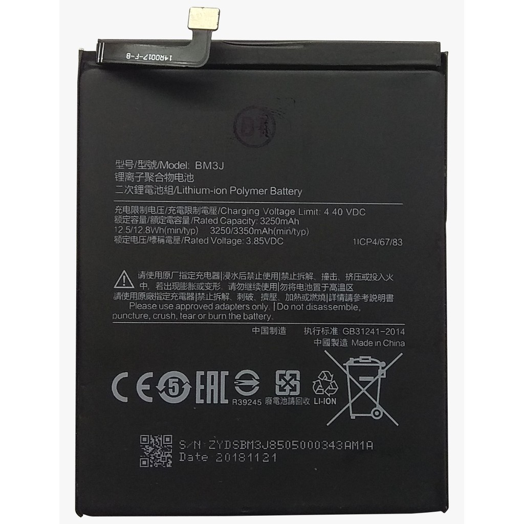 BATRE BATERAI XIAOMI MI8 LITE BM3J BATRE BATTERY MI 8 LITE MI 8X  BM-3J BATRE XIAOMI ORIGINAL