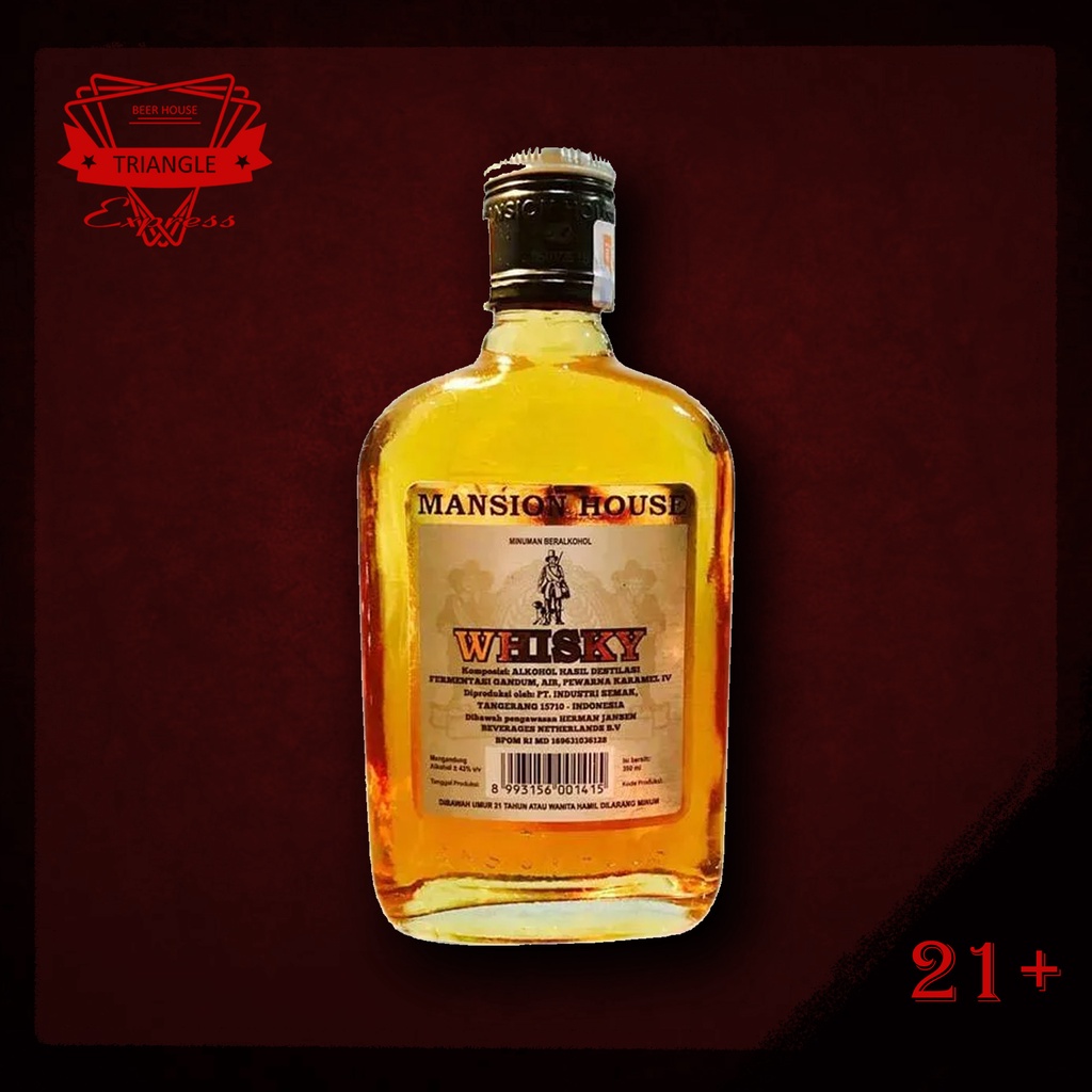 Jual Mansion House Whisky 350 ml Shopee Indonesia