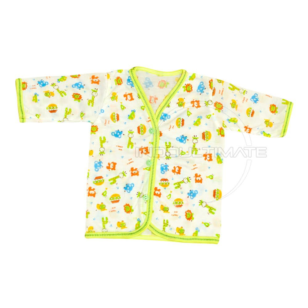 1 PCS Baju Bayi Lengan Panjang Kaos Bayi Newborn Baru Lahir BCS-060KK Atasan Bayi Pakaian Bayi