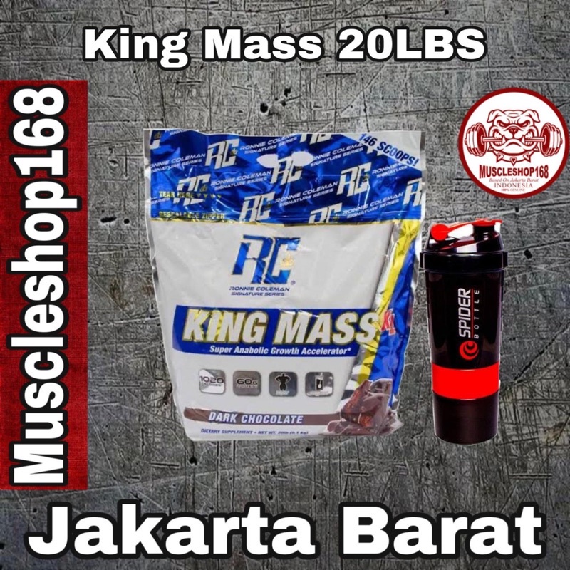 Ronnie Coleman King Mass 20 lbs King Mass 20lbs Penambah Berat Badan RC Gainer