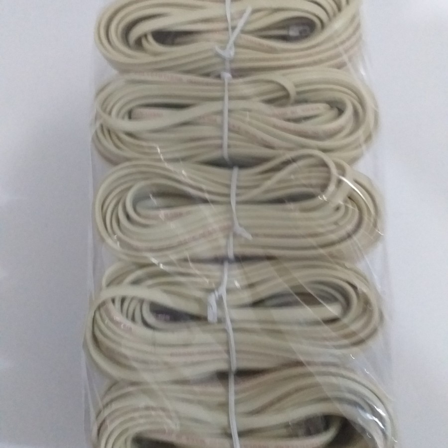 Kabel Line Telp Telephone 10m + Jack RJ 11 KITANI /Tali Sambungan Telp/OKE TOP***