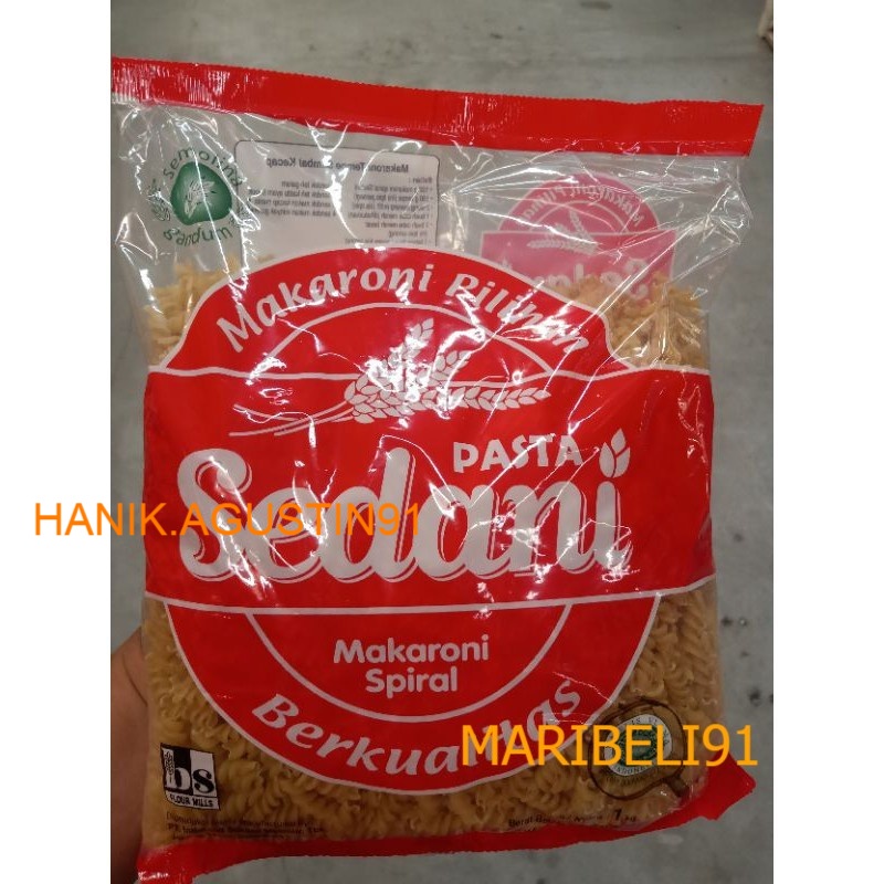 

SEDANI MAKARONI SPIRAL SEDANI MACARONI SPIRAL 1KG