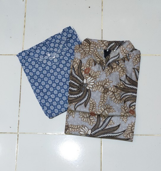 [cod] Batik Wanita Modern Atasan Blouse Batik Serdadu Batik Kantor Sd 02 Size  S-m-l-xl-xxl-3l-4l-5l