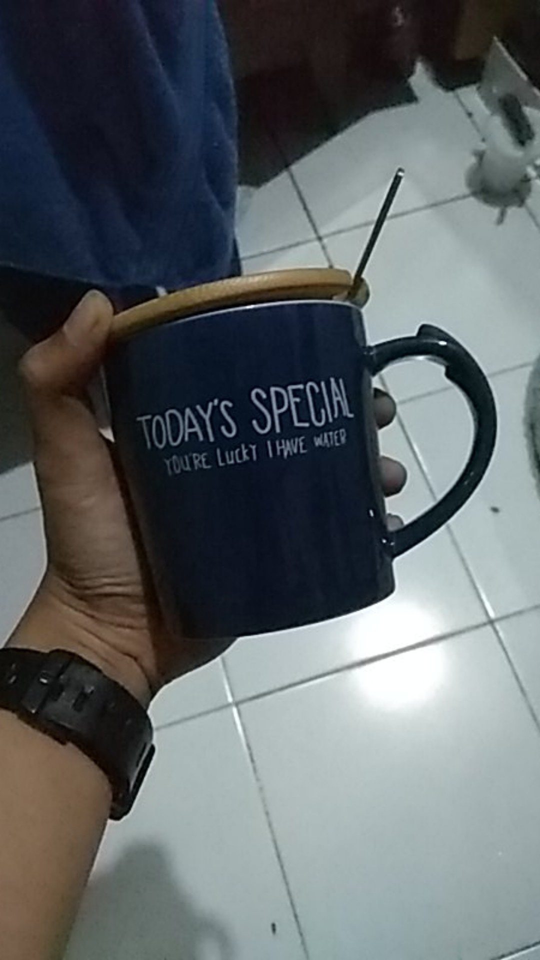Mug Keramik Good Morning | Coffee Quotes Mug | Gelas Kopi Tumblr