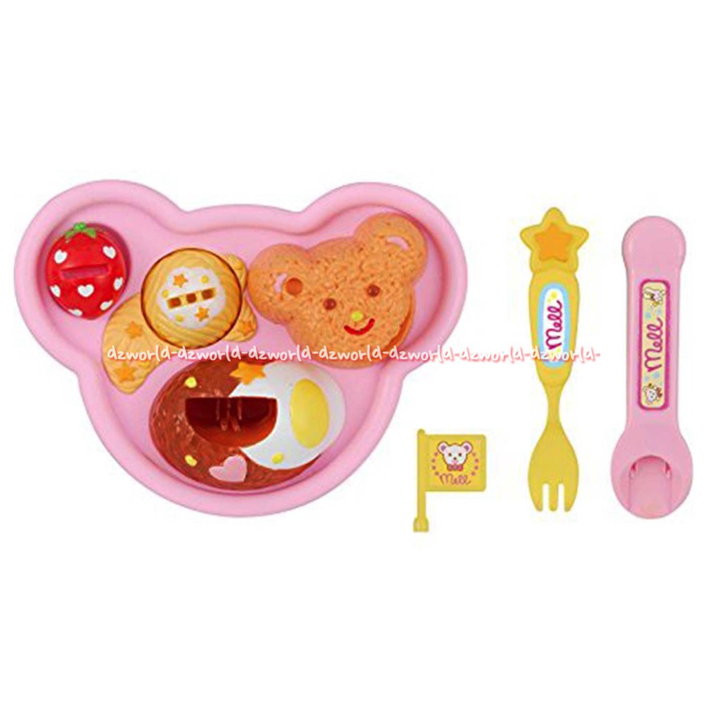 Mell Chan Kids Plate Makanan Boneka Melchan Sushi Meal Passion Aksesoris Boneka Melcan