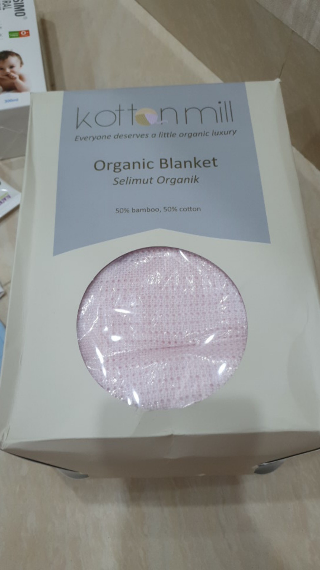 Kotton Mill Organic Bamboo Cotton Blanket 120*150cm Dan 150*200cm / Kottonmill