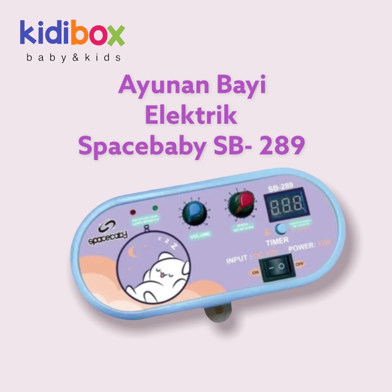 Mesin Ayunan Bayi otomatis/Elektrik Spacebaby