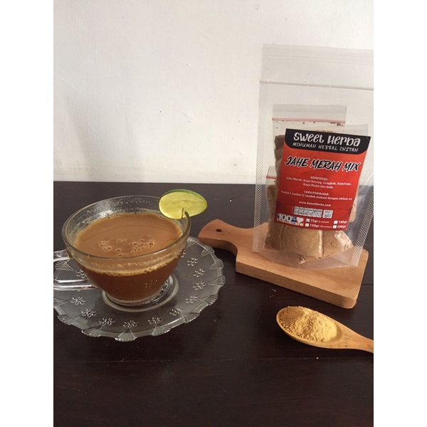 

Jahe Merah Mix Sweet Herba sachet isi 5