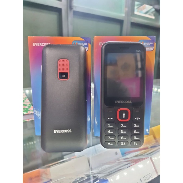 EVERCOSS N2E , DISPLAY 2,4INC , GARANSI RESMI 1TAHUN