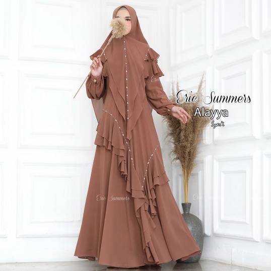 ALAYYA  by ERIC SUMMERS gamis syar'i set khimar