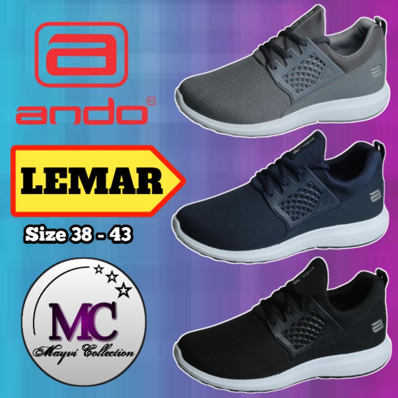 SEPATU ANDO LEMAR & WALDORF - SEPATU ANDO PRIA SNEAKERS PRIA