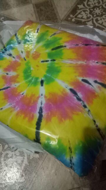 180x200cm Sprei Tiedye Etnik Bali (handmade)