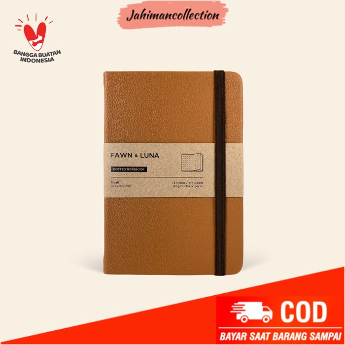 

✨ BISA COD ✨ Notebook / Journal A6 Small - Rust Amber - Buku Jurnal / Agenda - Ruled