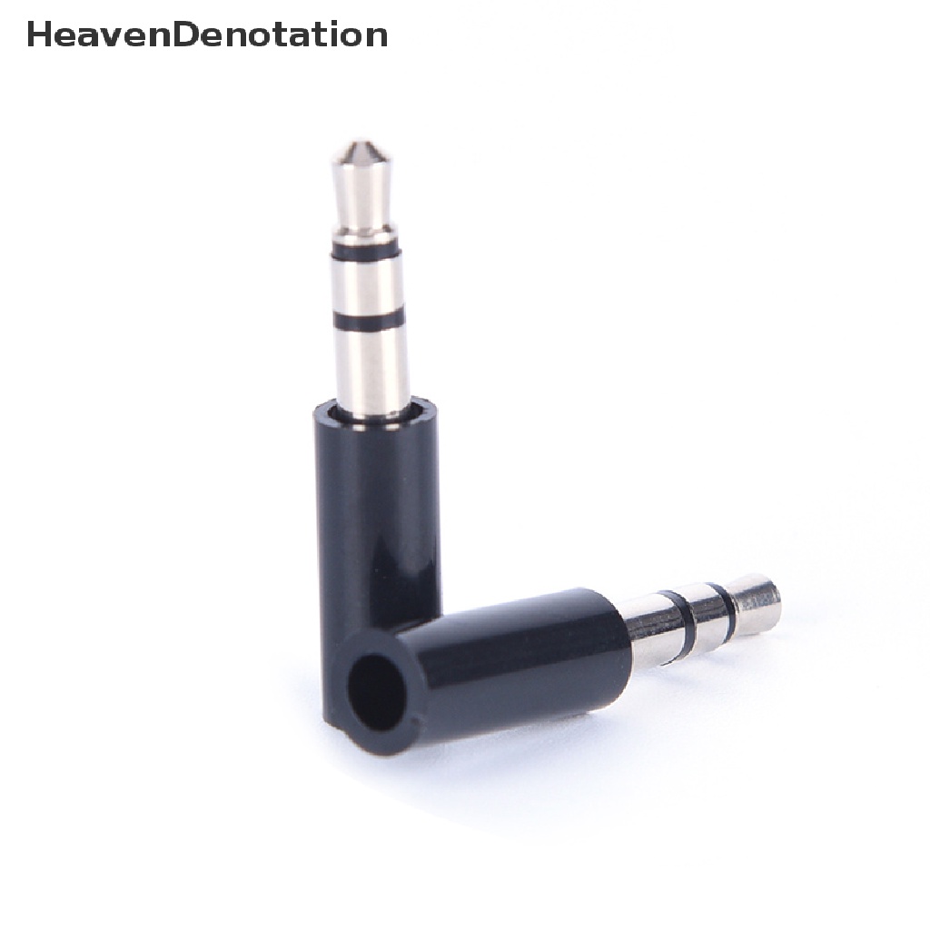 [HeavenDenotation] 10pcs 3.5mm stereo headset plug jack 3pole 3.5 audio plug jack adaptor connector