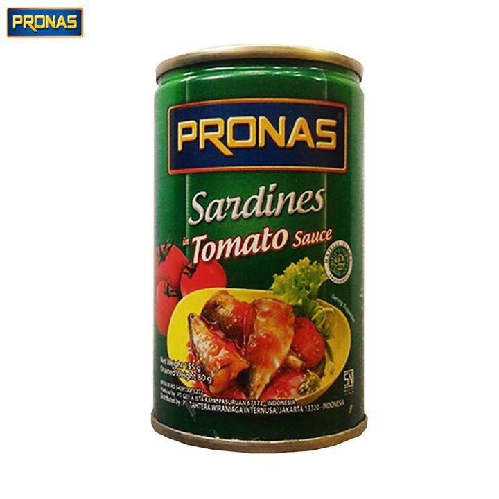 

Pronas Sarden Saus Tomat 155 Gram