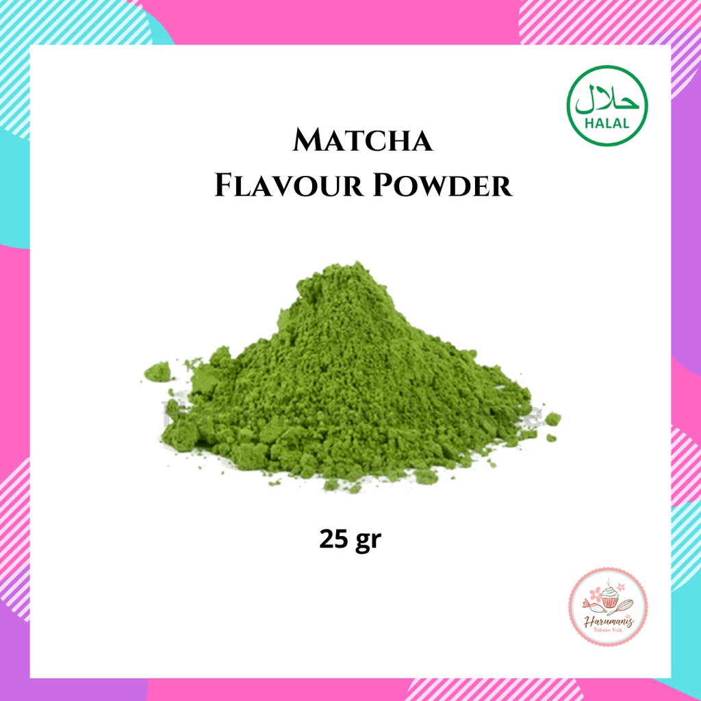 

Matcha Powder Bubuk Green Tea 25gr HALAL