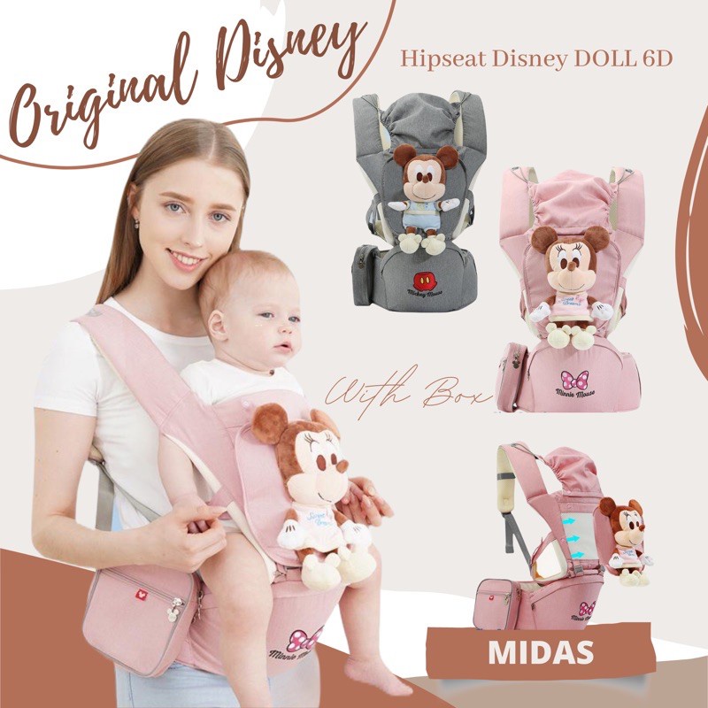 7.7 BIG SALE !! HIPSEAT TERBARU Original DISNEY (Doll Version)