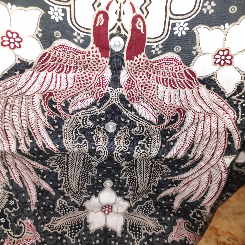 Batik Pria Slim Fit Premium Kemeja Baju Batik Pria Lengan Panjang Slimfit Modern Agrapana Labda