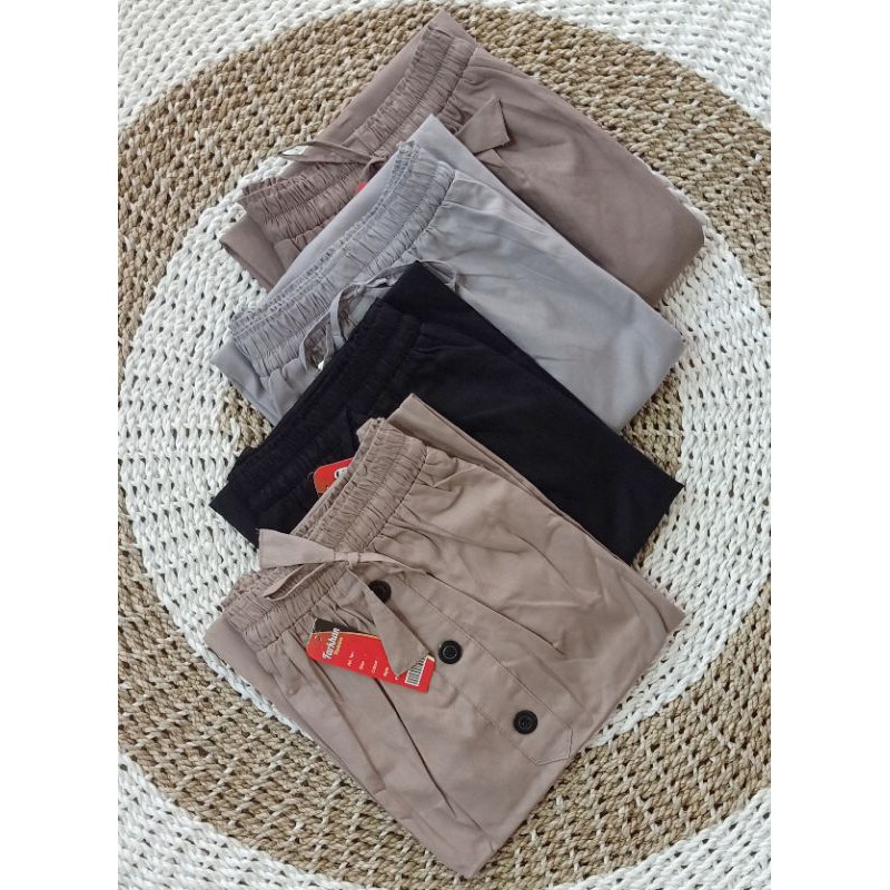 ROK A LINE PANJANG KATUN BANKOK ROK PANJANG A LINE POLOS-1