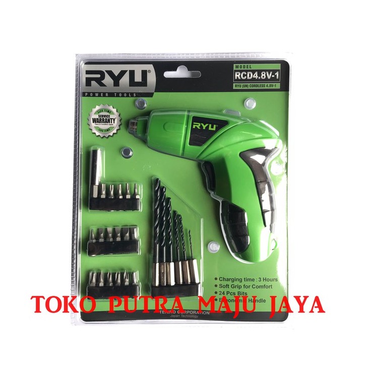 BOR CHARGER / BOR TANPA LISTRIK / BOR TANPA KABEL / RYU ( TEKIRO)