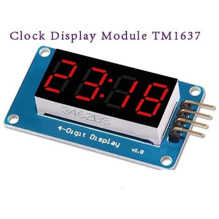 LED 7 segment Arduino TM1637 4 digit Digital Tube Clock Display Module