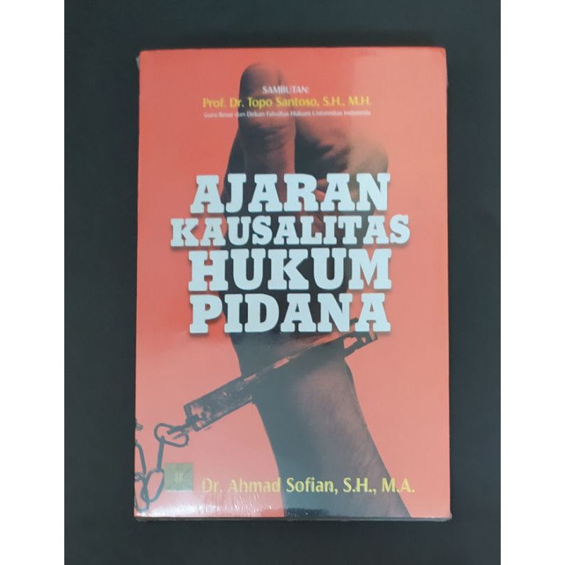 Ajaran Kausalitas Hukum Pidana