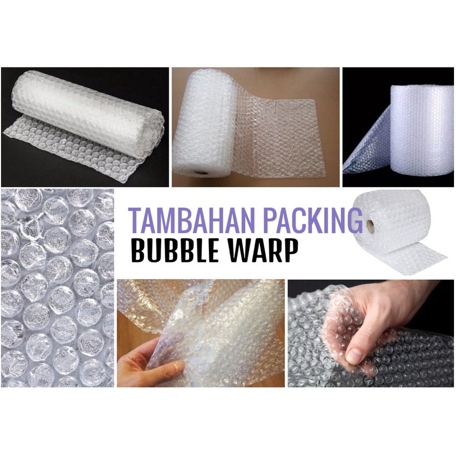 

Bubble Wrap (Tambahan Pengaman Barang)