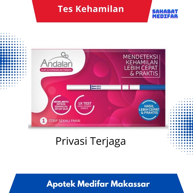 Andalan Tespek Kehamilan Strip