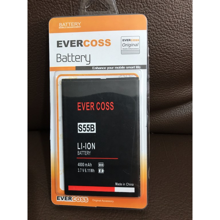 Evercoss S55B - NEW ORIIGNAL Baterai Batre Batery Battre Battery Batere Batrai Batrey EVERCROSS