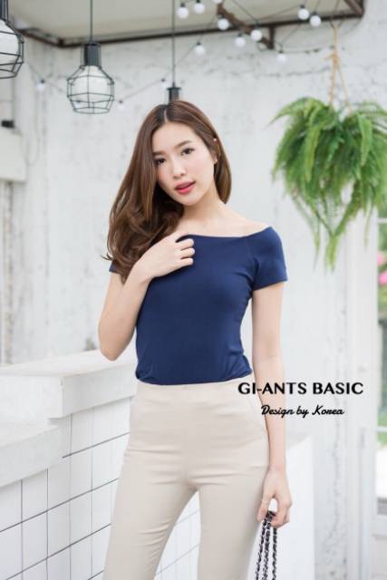 KAOS GIANTS BASIC SABRINA TANGAN PENDEK (BJGB20)