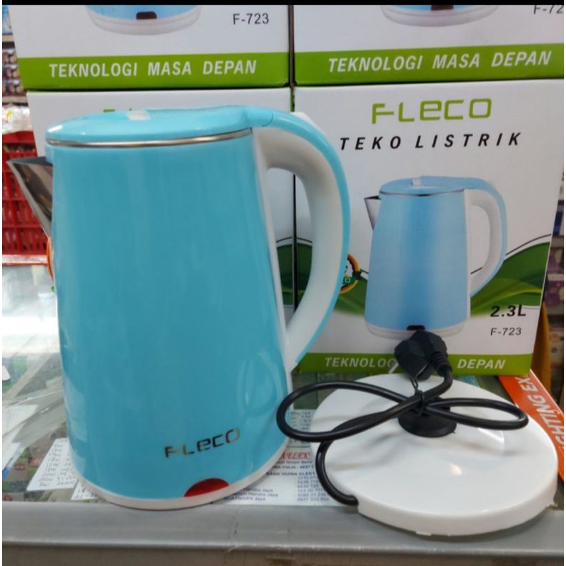 TEKO LISTRIK 2.3 LITER KETTLE PEMANAS AIR ELECTRIK FLECO F-723