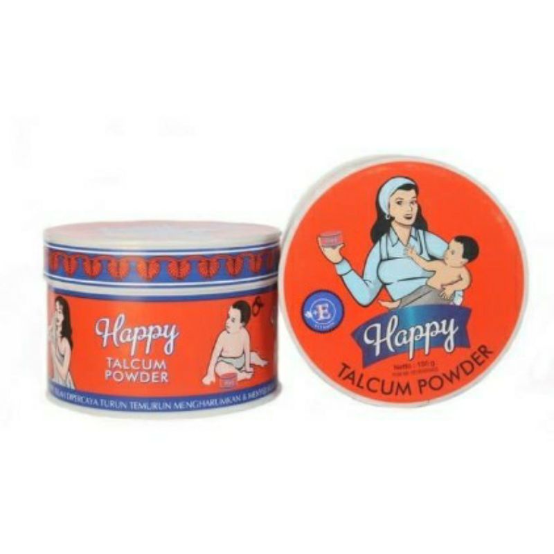 Bedak Happy Talcum Powder 150gr Bedak hapy