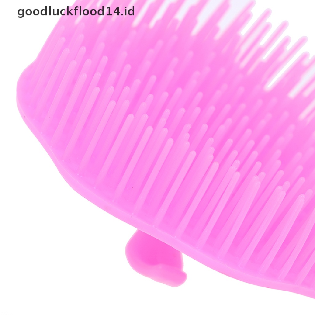 [OOID] 1X Shampoo Washing Hair Massage Brush Head Scalp Massager Comb Scalp Shower Body ID